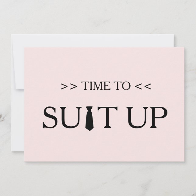 Convite de Plano de Fundo Branco de Tempo de Ajust (Frente)