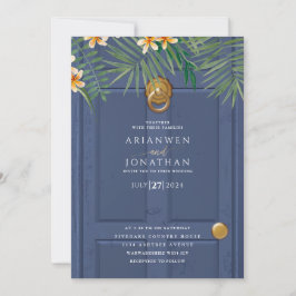Convite de porta de casamento