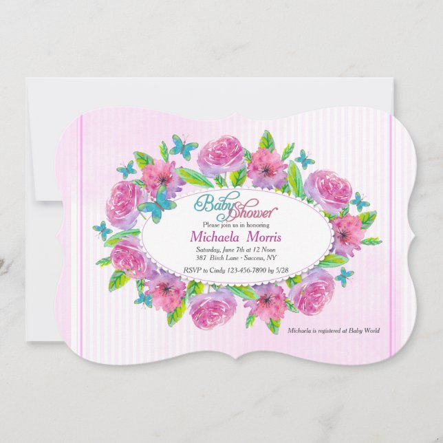 Convite de primavera Delight (Frente)