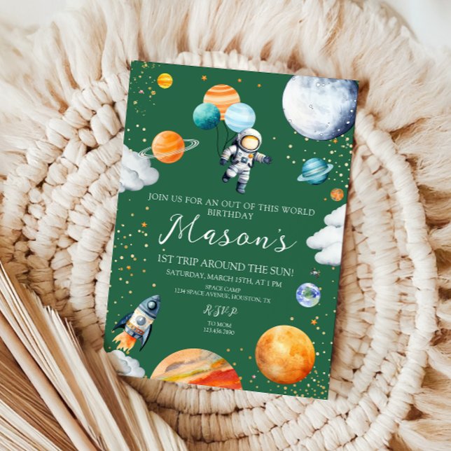 Convite de Primeiro Aniversário Espaço Fora deste  (Criador carregado)