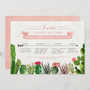 Convite de Programação de Fim de Semana do Deserto