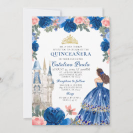 Convite de Quince Anos do Castelo da Princesa em A