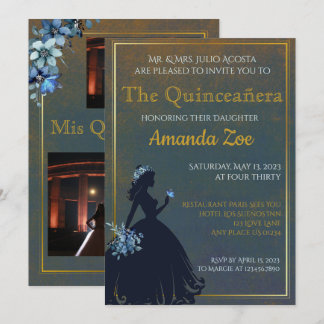 Convite de Quinceañera