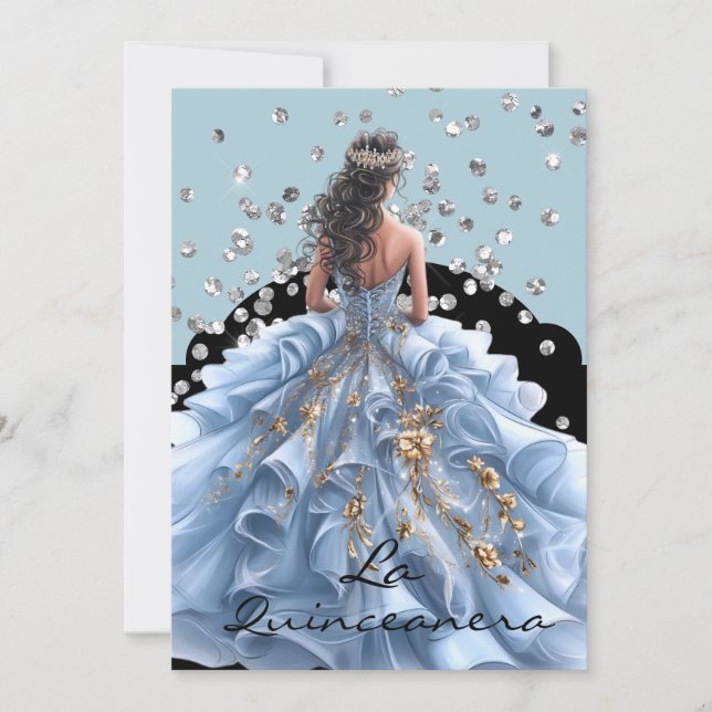 Convite de Quinceanera (Frente)
