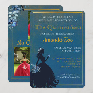Convite de Quinceañera