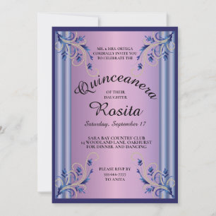 Convite de Quinceanera