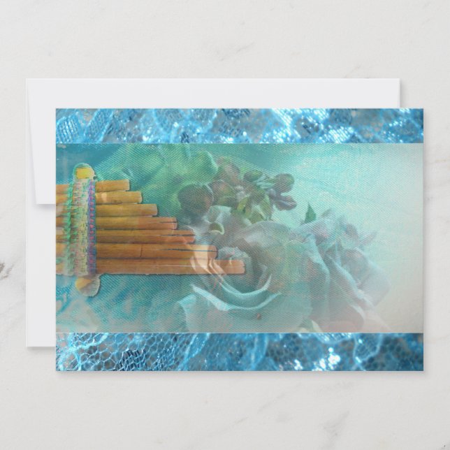 Convite de quinceanera do Peru Nativa Rosa Espanho (Frente)