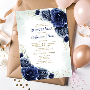 Convite de Quinceanera Rústico Moderno