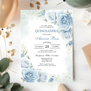 Convite de Quinceanera Rústico Moderno