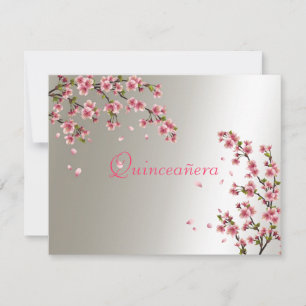 Convite de Quinceanera, Sweet Sixteen Sakura