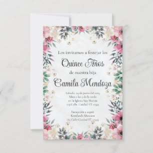 Convite de Quinze Anos/Casamento