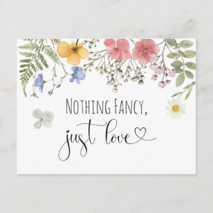 Convite de recepção de casamento