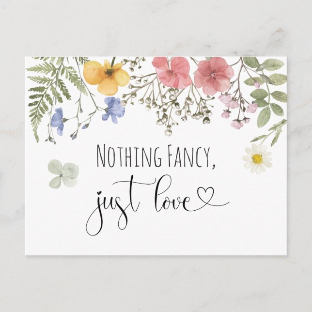 Convite de recepção de casamento (Frente)