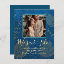 Convite de Recepção de Casamento ORÇAMENTO com FOT