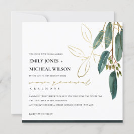 CONVITE DE RENOVAÇÃO DA FOLIAGEM EUCALIPTO VERDE D