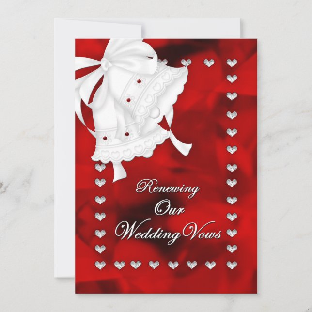 CONVITE DE RENOVAÇÃO DE CASAMENTOS ROMÂNTICOS - CO (Frente)