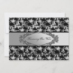 Convite de renovação dos votos de casamento