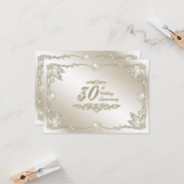 Convite de Resposta para o 30º Aniversário de Casa