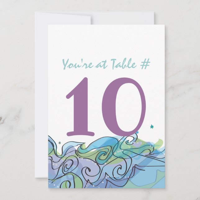 Convite de resposta para o Bar Mitzvah no Beachy O (Frente)