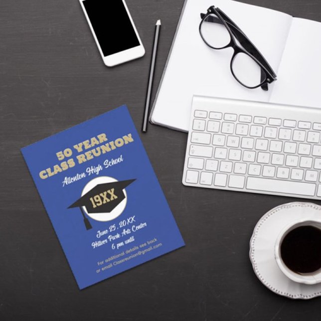 Convite de Reunião! Cartão postal de reunião de tu (Criador carregado)