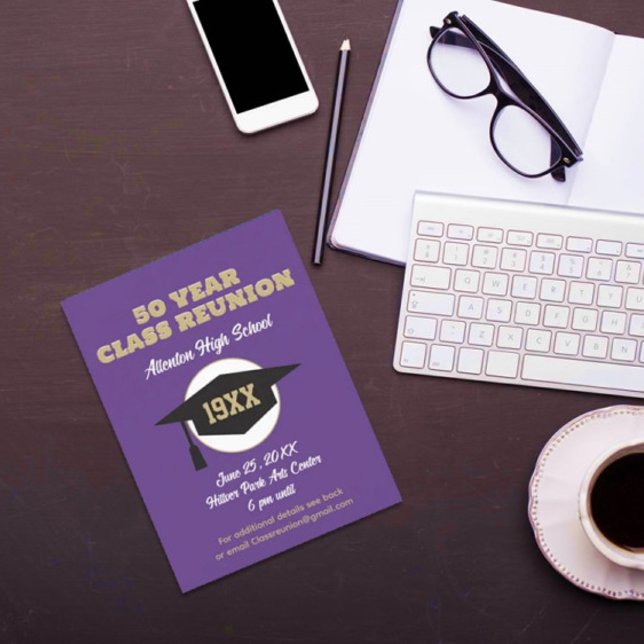 Convite de Reunião! Cartão Postal de Reunião de Tu (Criador carregado)