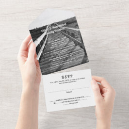 Convite de Reunião de Família na Passeio com RSVP