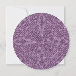 Convite de Rodada Infinita em Roxo e Branco