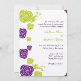 Convite de Rosa de Fronteira de abstrato