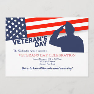 Convite de Saudação do Dia do Veterano