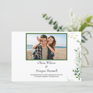 Convite de Save The Date de Fotografia Moderna com