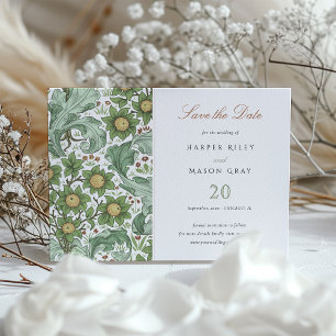 Convite de Save the Date Morris de Herança Botânic