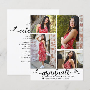 Convite de Script de Fotografia para Formando 4 Br