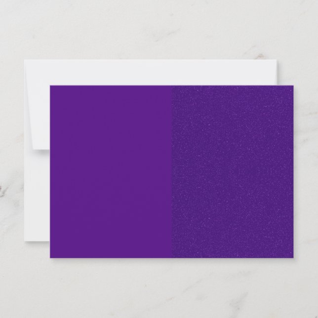 Convite de Separação Duo Roxo – Personalizável (Frente)