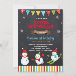 Convite de Snowman de Natal