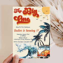 Convite de Surf Big One | Onda Grande