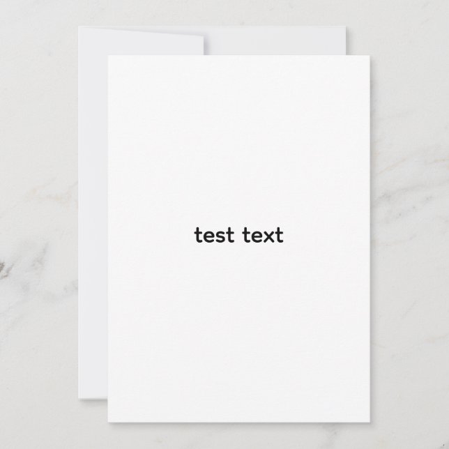 convite de teste (Frente)