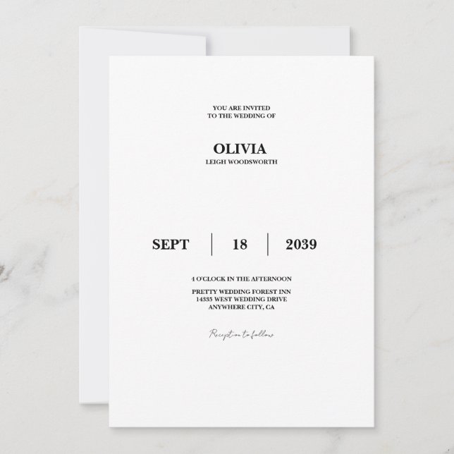 Convite de teste (Frente)