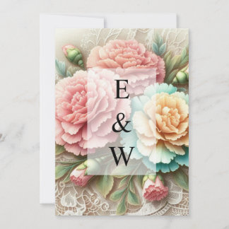 Convite de texto de caligrafia minimalista