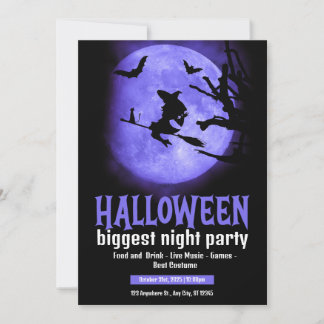 Convite Dê uma olhada assustadora neste Halloween