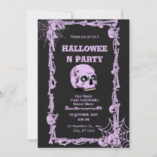 Convite Dê uma olhada assustadora neste Halloween