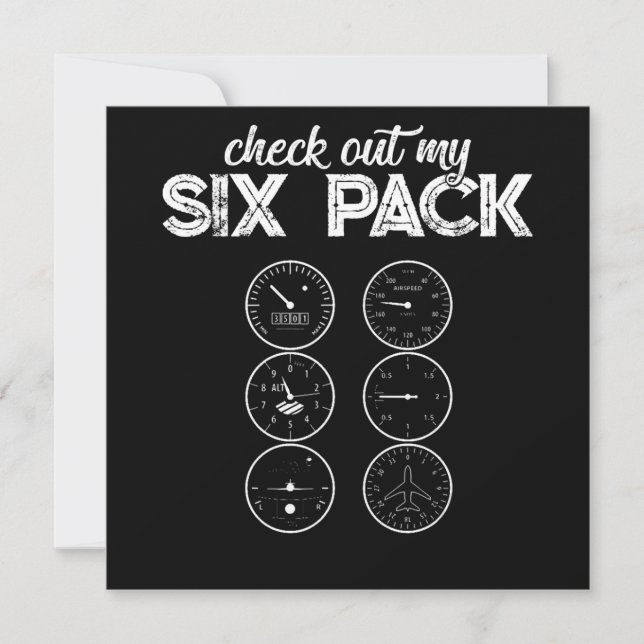 Convite Dê Uma Olhada No Meu Treinador De Aviação Piloto D (Frente)