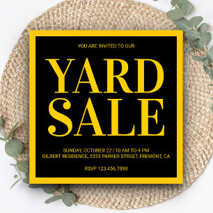 Convite de Venda de Jardim Moderna