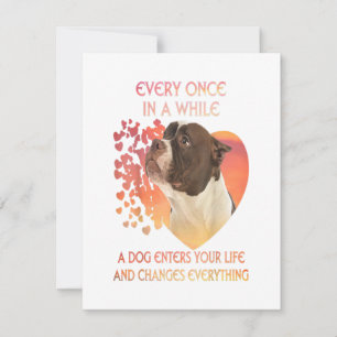 Convite De Vez Em Quando Um Cachorro Entra Em Você