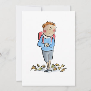 Convite De volta à escola