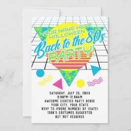 Convite De volta ao Partido Geométrico dos anos 80, 1980