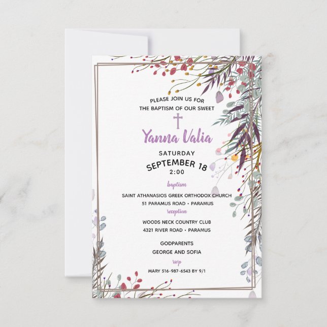 Convite de Yanna (Frente)