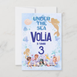 Convite Debaixo do Mar