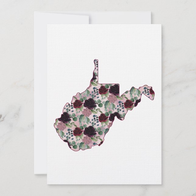 Convite Decoração de Casamento em WV (Frente)