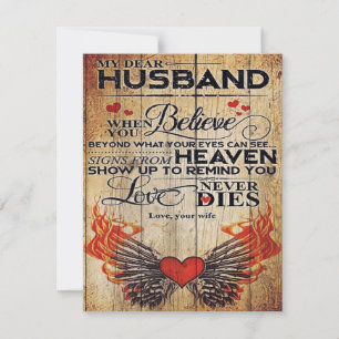 Convite Decoração de Família, Presente Para o Meu Marido