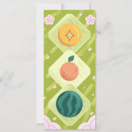 Convite Decoração de Frutas - Estilo Divertido e Fofo